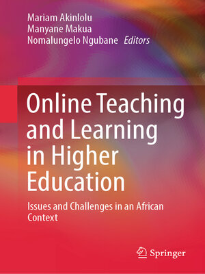 cover image of Online Teaching and Learning in Higher Education
